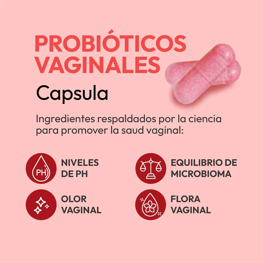 URO™ Probióticos Vaginales 60 Capsulas 🌿